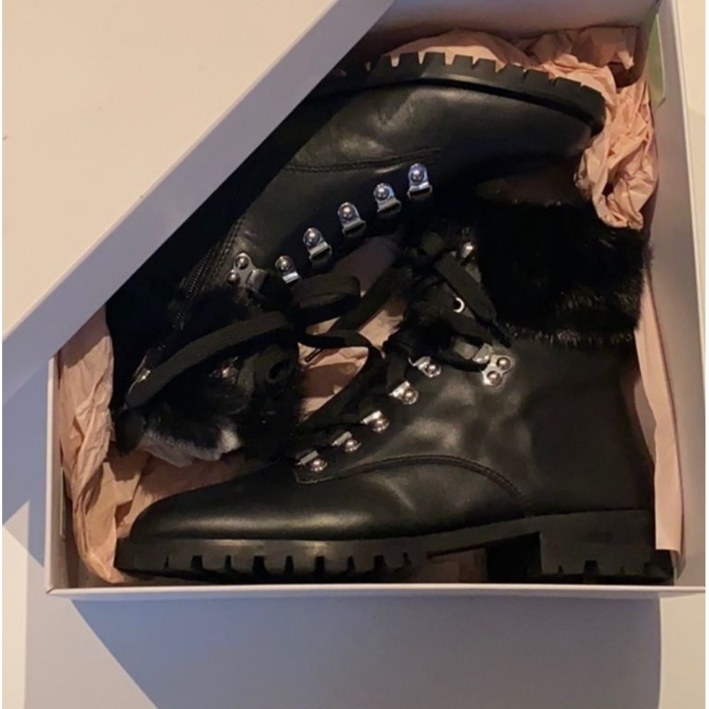 🆕 Rebecca Minkoff Jaylin Fur Boot - Picture 3 of 17